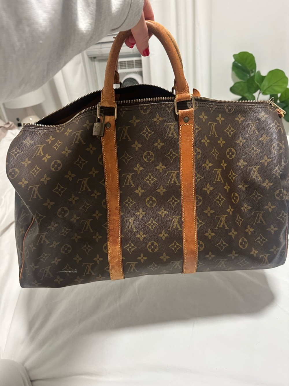 Louis Vuitton Monogram Keep All Duffel Bag in